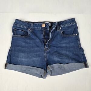 Forever 21 Size 27 Cuffed Denim Jean Shorts